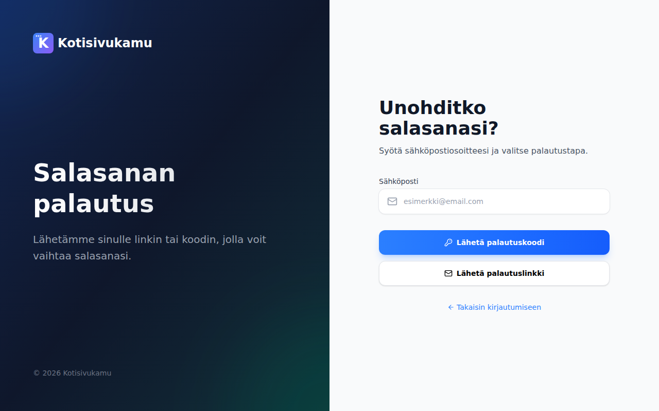 Password recovery