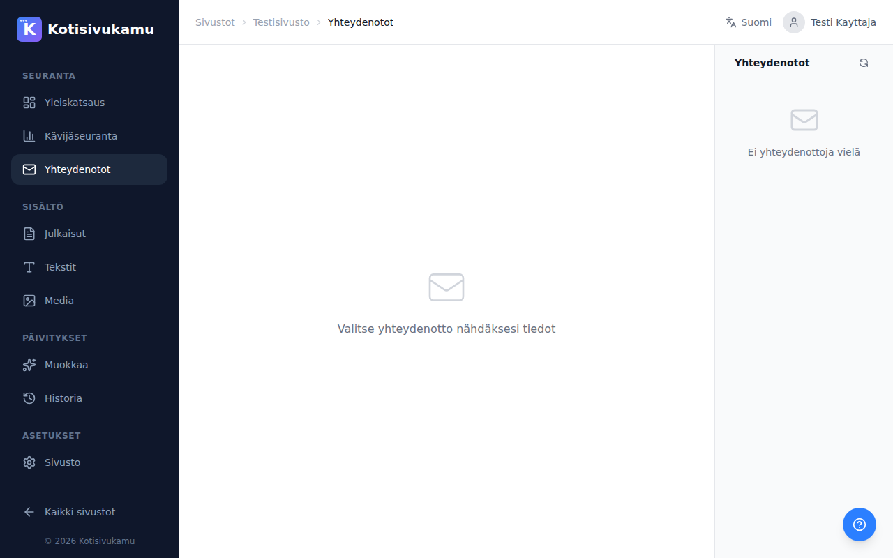 Contact requests